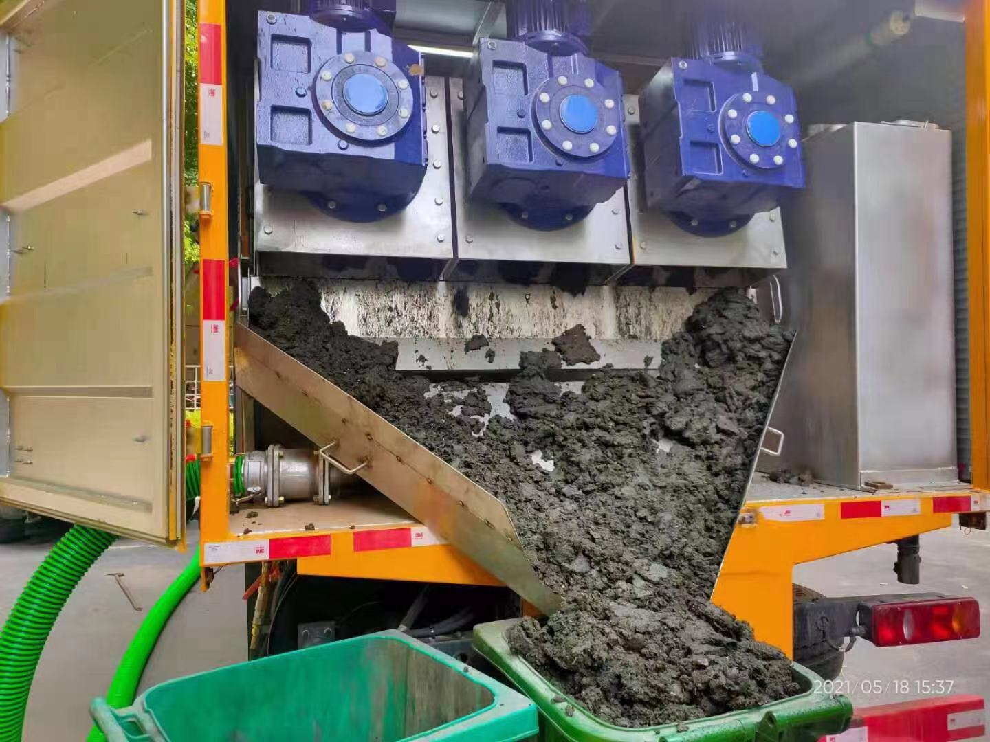 雄县化粪池清掏城市维护站-泥浆净化干湿分离处理